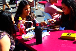 Gladys, Annette and Kayla are graduate students from Texas State University. They heard about the festival through 365thingsaustin.com.
